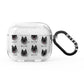 Norwegian Elkhound Icon with Name AirPods Glitter Case 3rd Gen
