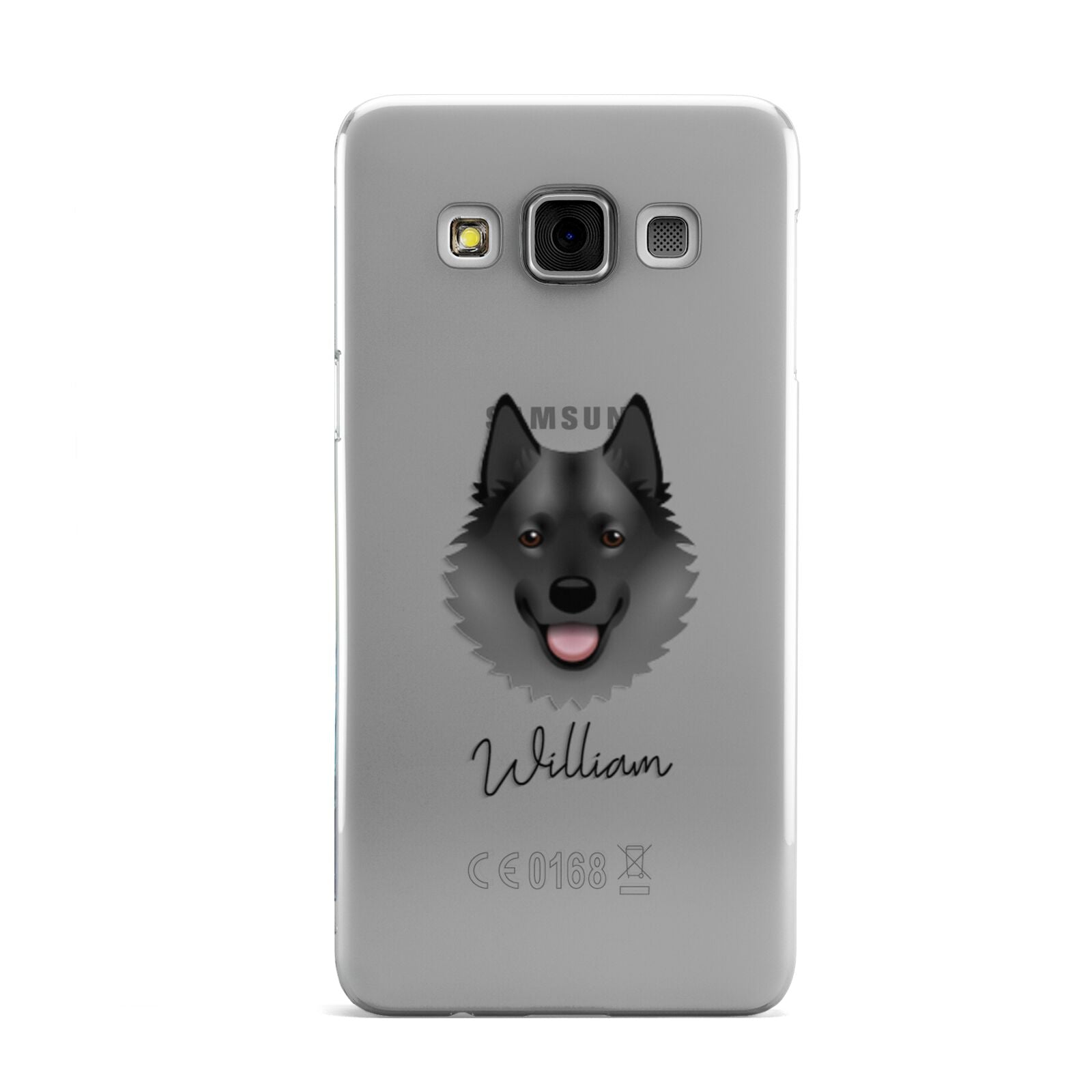 Norwegian Elkhound Personalised Samsung Galaxy A3 Case