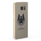 Norwegian Elkhound Personalised Samsung Galaxy Case Fourty Five Degrees
