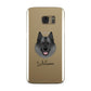 Norwegian Elkhound Personalised Samsung Galaxy Case