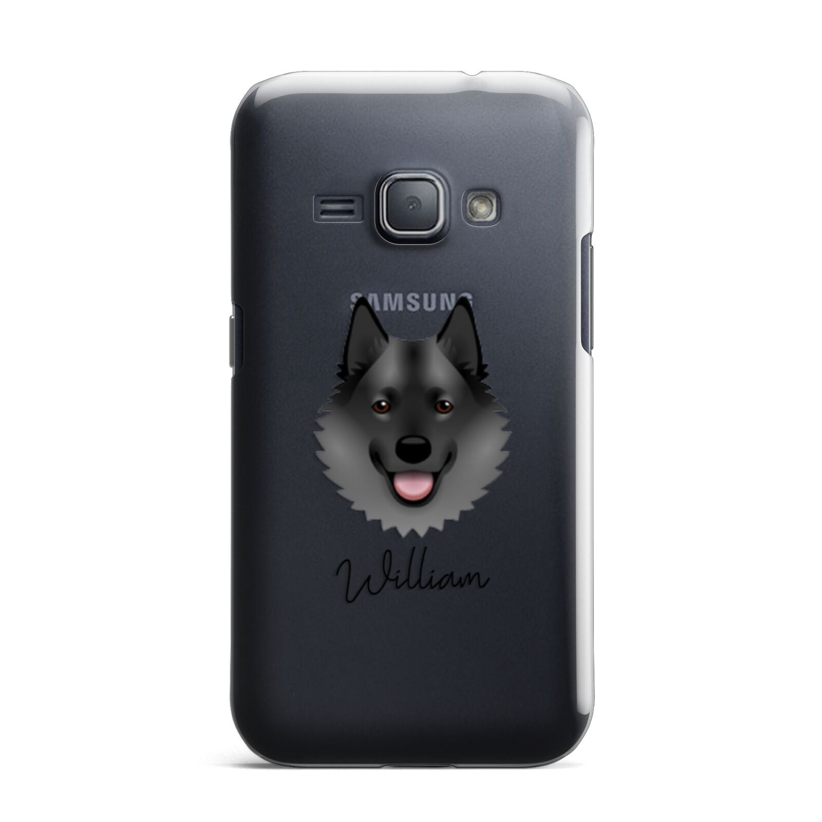 Norwegian Elkhound Personalised Samsung Galaxy J1 2016 Case