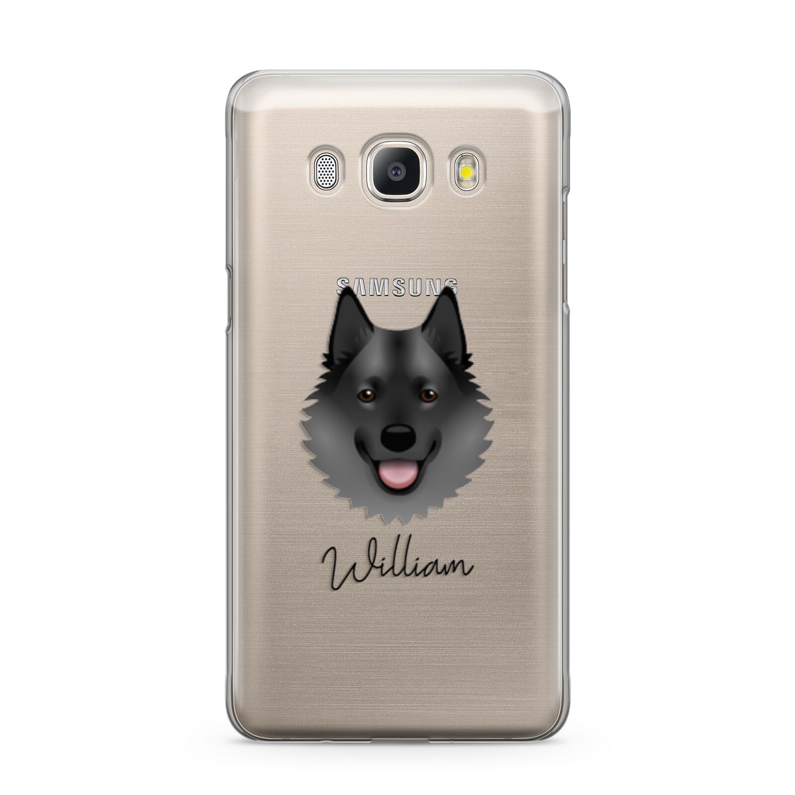 Norwegian Elkhound Personalised Samsung Galaxy J5 2016 Case