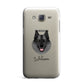 Norwegian Elkhound Personalised Samsung Galaxy J7 Case
