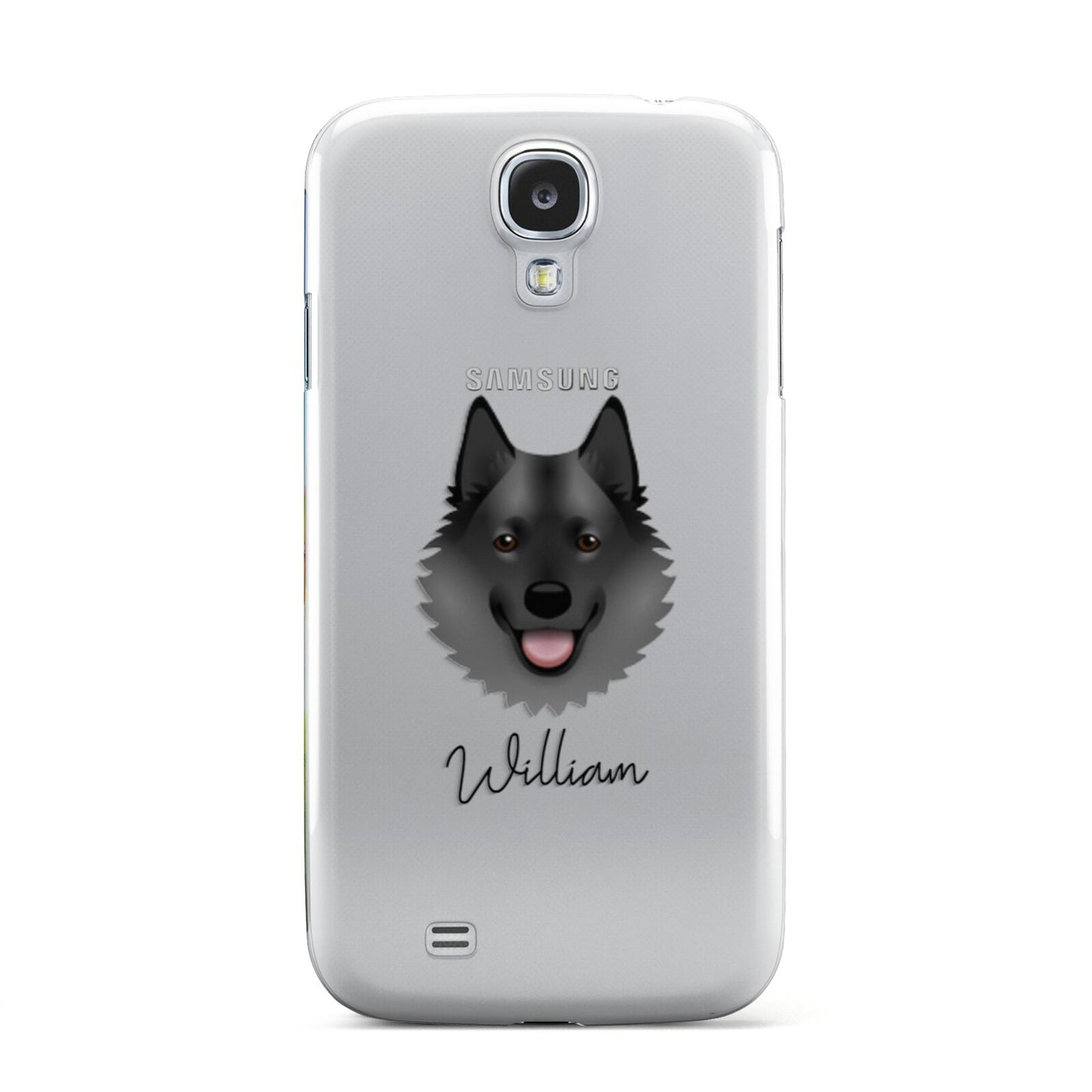 Norwegian Elkhound Personalised Samsung Galaxy S4 Case