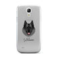 Norwegian Elkhound Personalised Samsung Galaxy S4 Mini Case