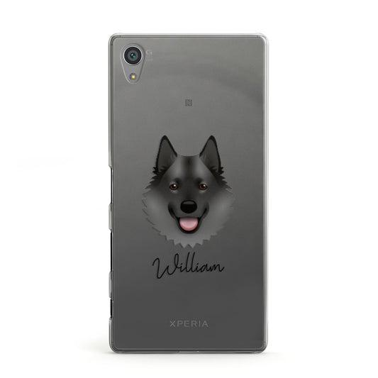 Norwegian Elkhound Personalised Sony Xperia Case