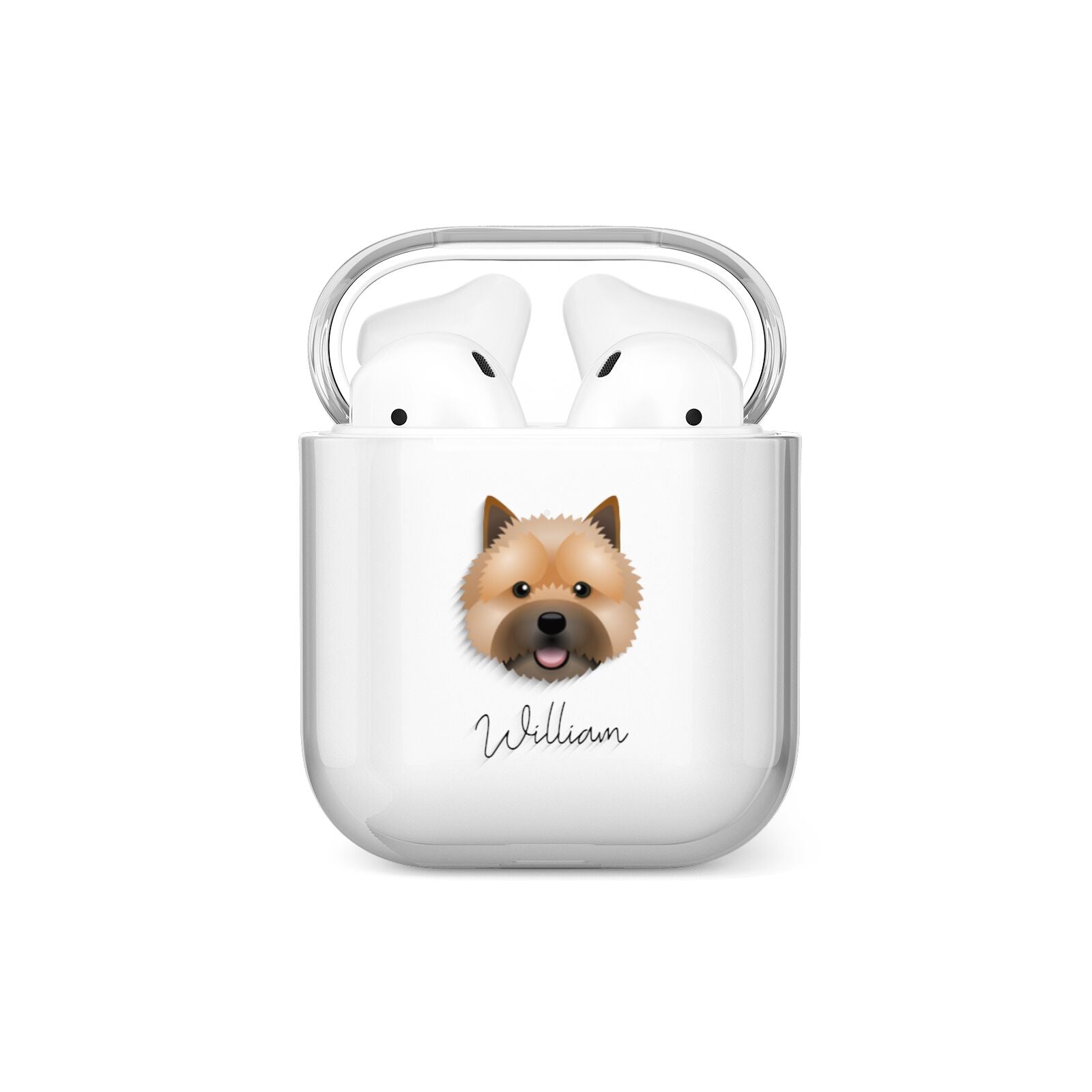 Norwich Terrier Personalised AirPods Case
