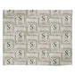 Nostalgic Monogram Personalised Personalised Wrapping Paper Alternative