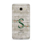 Nostalgic Monogram Personalised Samsung Galaxy J7 2016 Case on gold phone