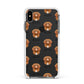 Nova Scotia Duck Tolling Retriever Icon with Name Apple iPhone Xs Max Impact Case White Edge on Black Phone