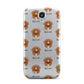 Nova Scotia Duck Tolling Retriever Icon with Name Samsung Galaxy S4 Case