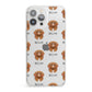 Nova Scotia Duck Tolling Retriever Icon with Name iPhone 13 Pro Max Clear Bumper Case