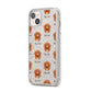 Nova Scotia Duck Tolling Retriever Icon with Name iPhone 14 Plus Glitter Tough Case Starlight Angled Image