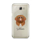 Nova Scotia Duck Tolling Retriever Personalised Samsung Galaxy A8 2016 Case