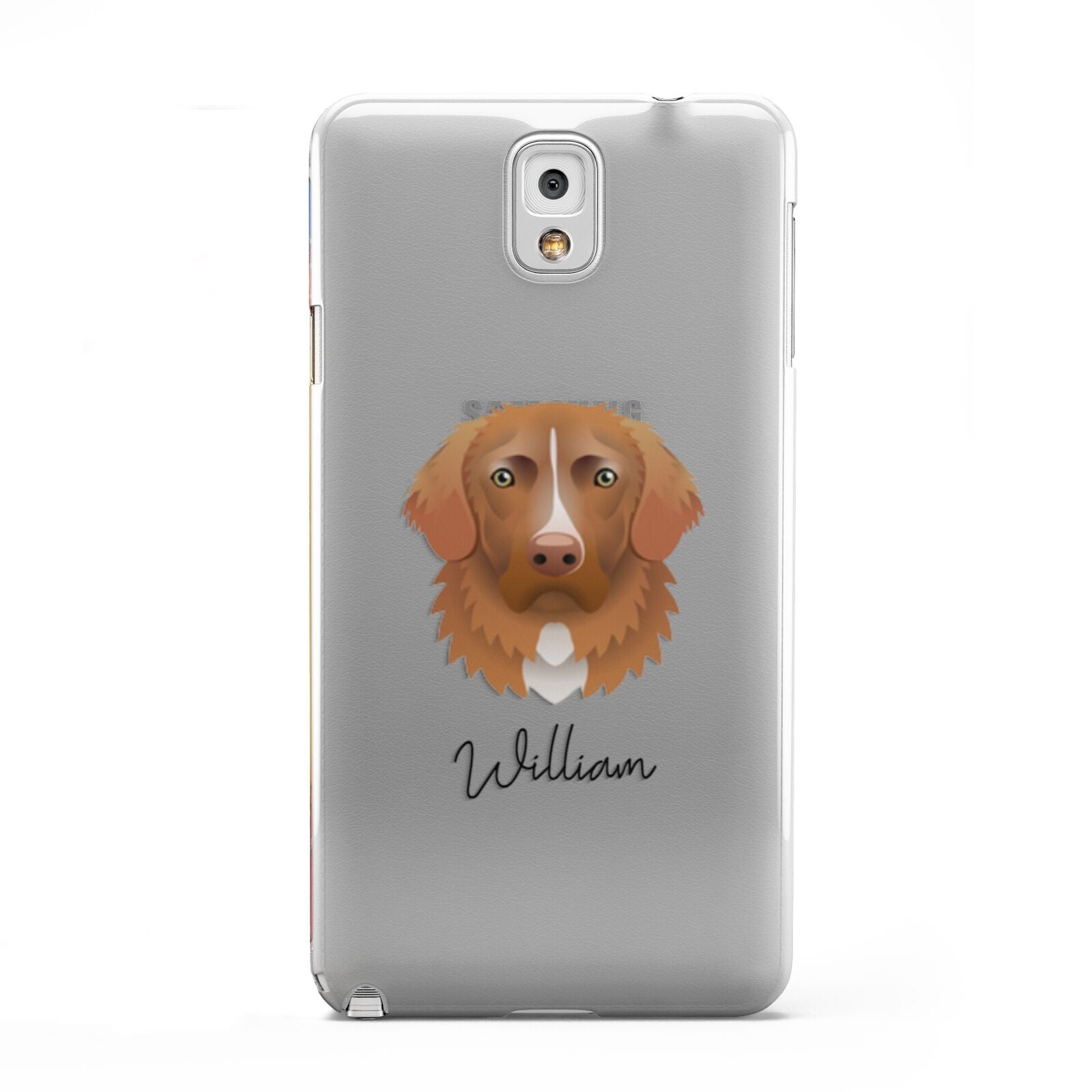Nova Scotia Duck Tolling Retriever Personalised Samsung Galaxy Note 3 Case