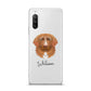 Nova Scotia Duck Tolling Retriever Personalised Sony Xperia 10 III Case