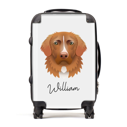 Nova Scotia Duck Tolling Retriever Personalised Suitcase