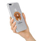 Nova Scotia Duck Tolling Retriever Personalised iPhone 7 Plus Bumper Case on Silver iPhone Alternative Image