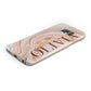 Nude Agate Protective Samsung Galaxy Case Angled Image