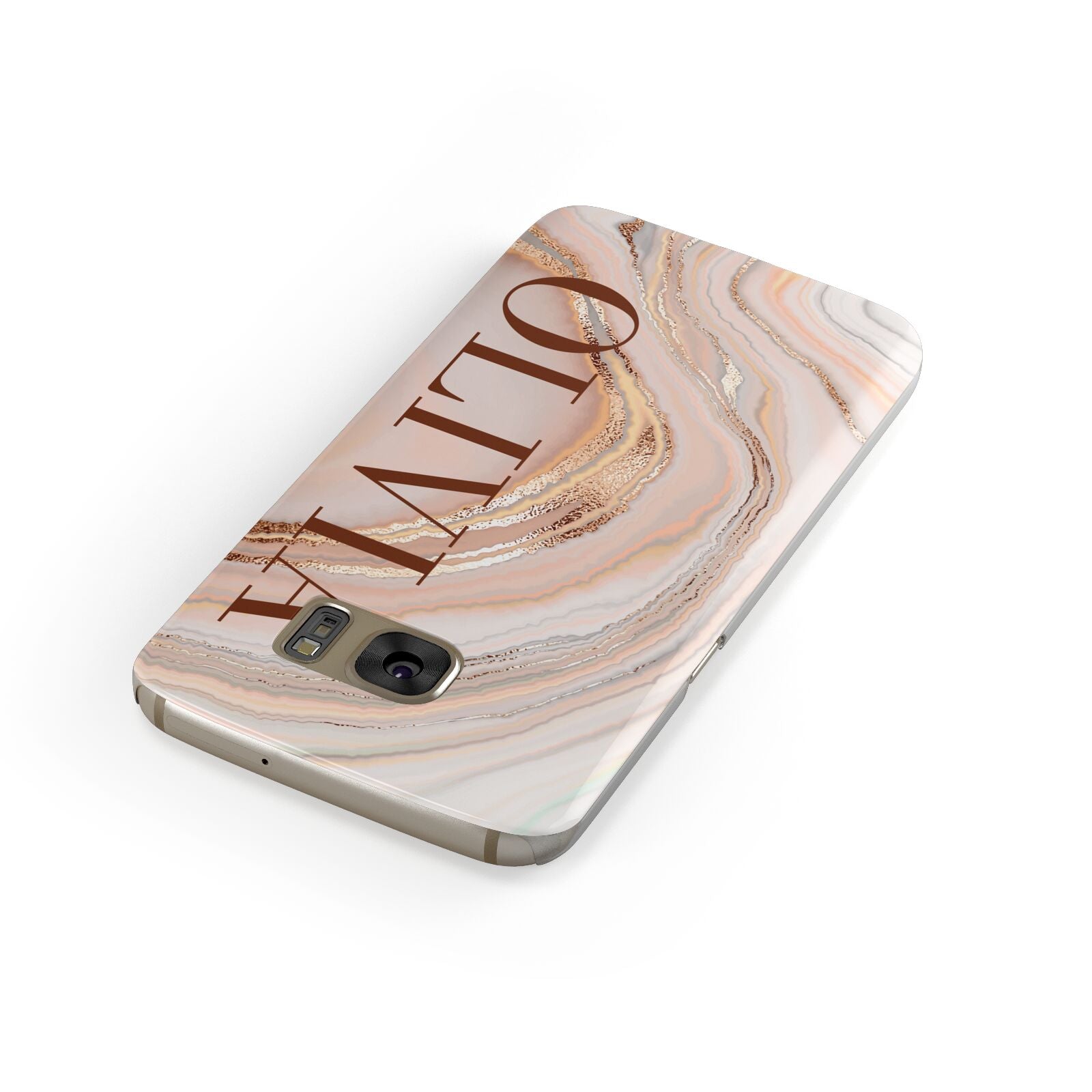 Nude Agate Samsung Galaxy Case Front Close Up