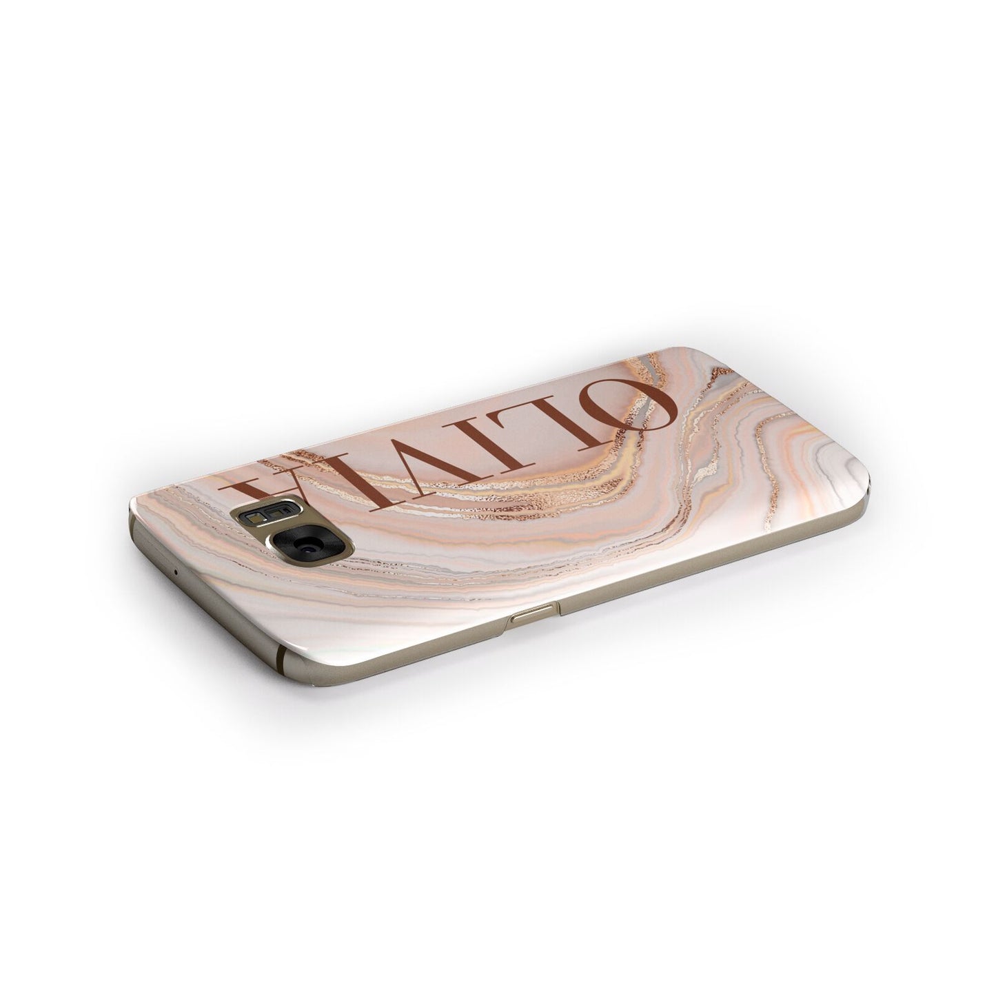 Nude Agate Samsung Galaxy Case Side Close Up