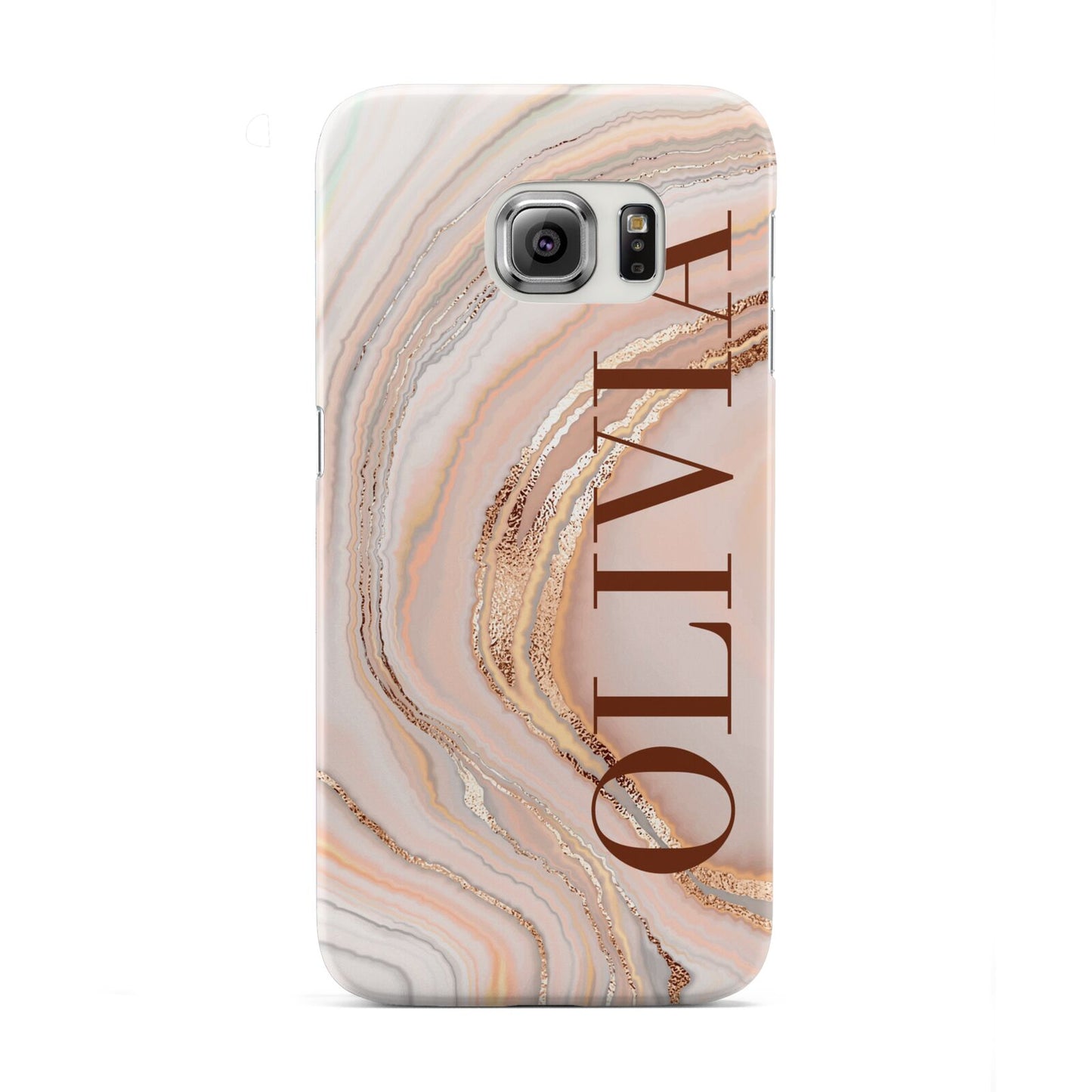 Nude Agate Samsung Galaxy S6 Edge Case