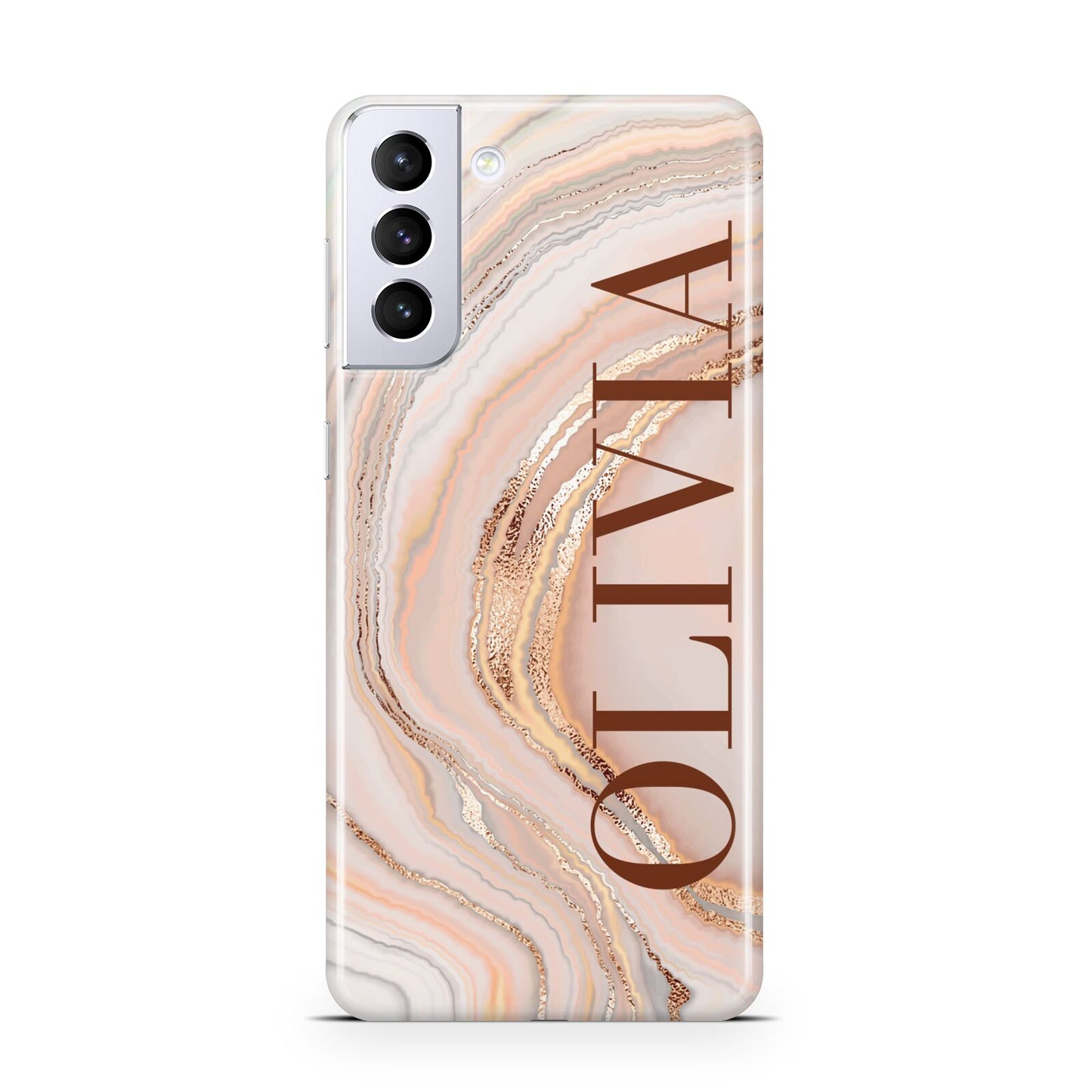 Nude Agate Samsung S21 Plus Phone Case