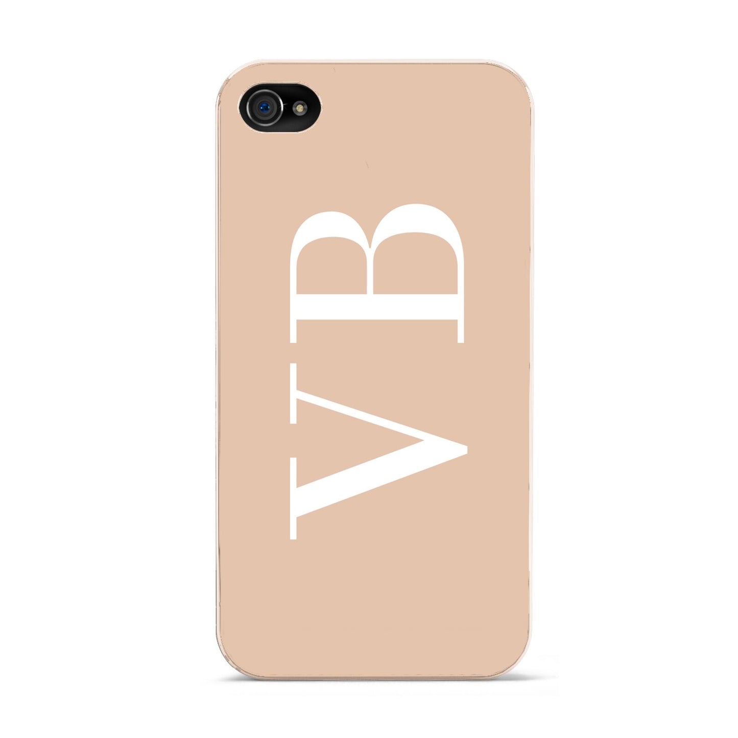 Nude And White Personalised Apple iPhone 4s Case