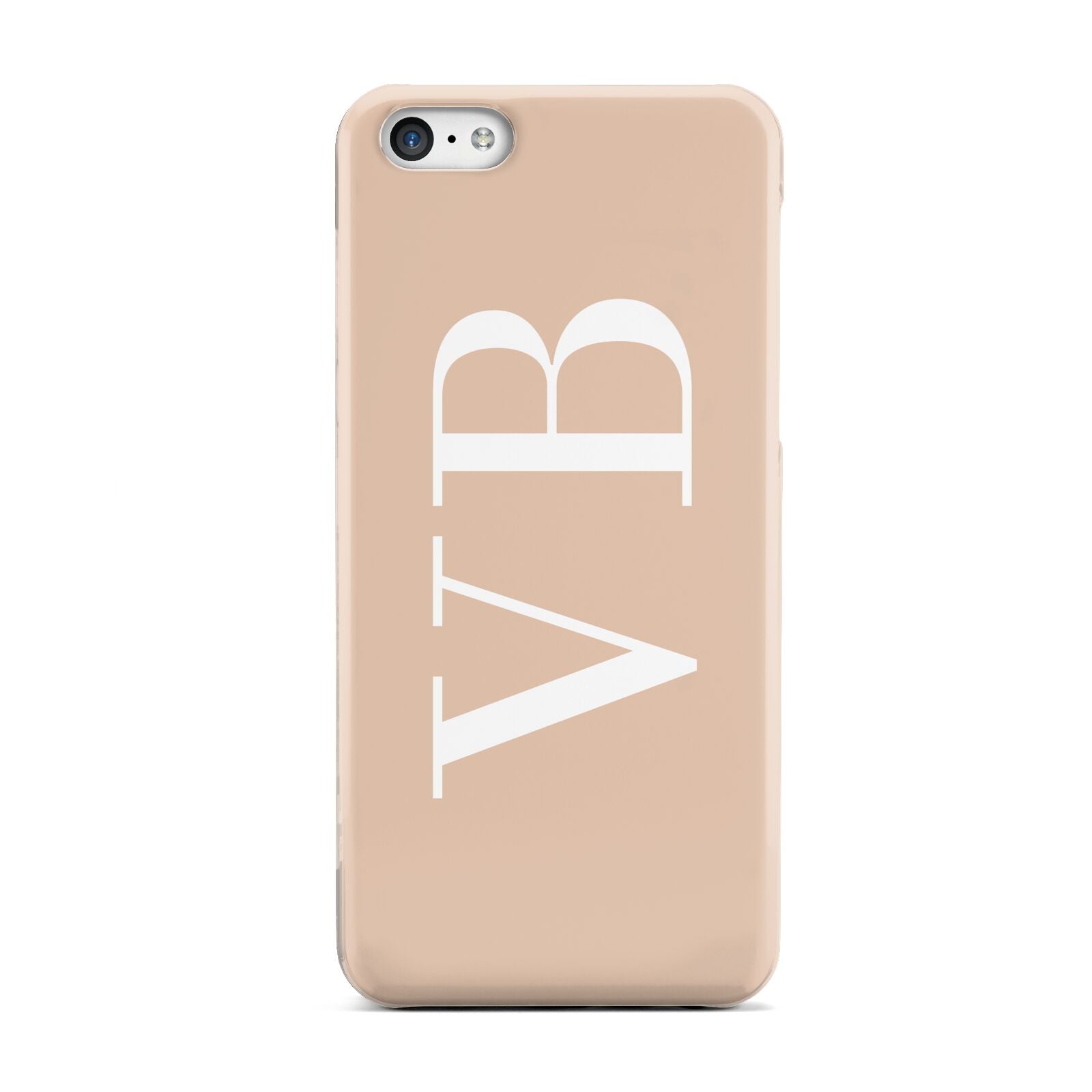 Nude And White Personalised Apple iPhone 5c Case