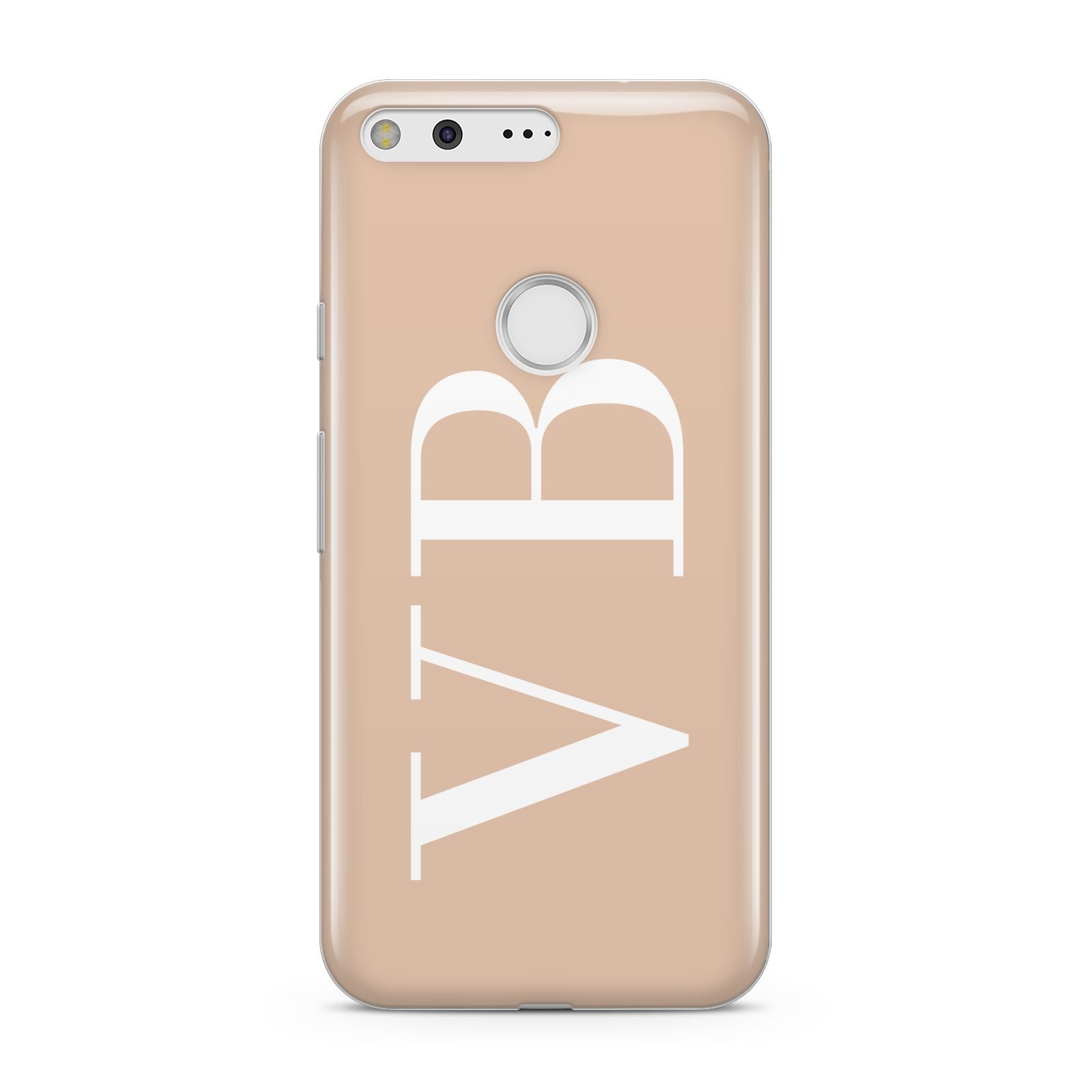 Nude And White Personalised Google Pixel Case