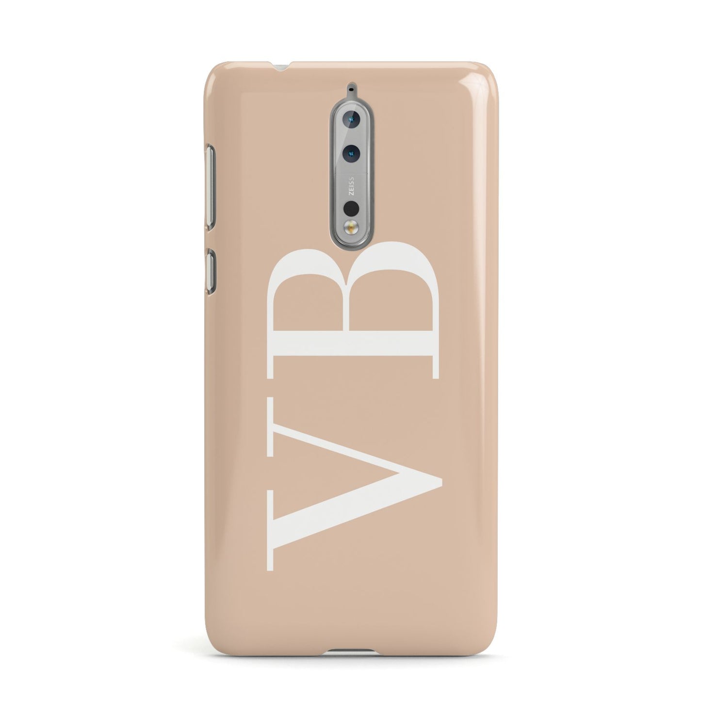 Nude And White Personalised Nokia Case