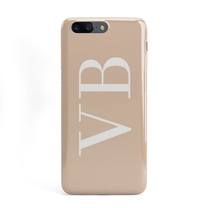 Nude And White Personalised OnePlus Case