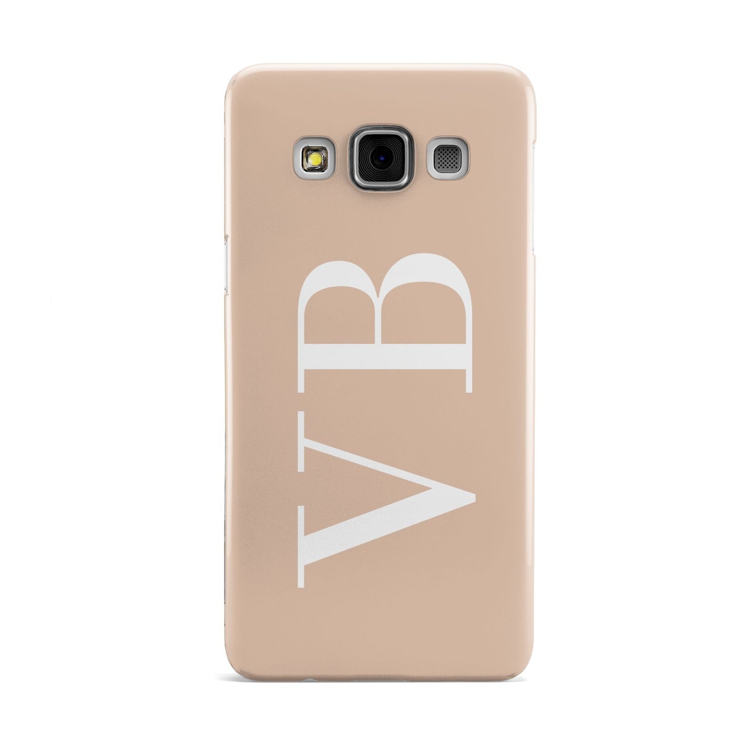 Nude And White Personalised Samsung Galaxy A3 Case