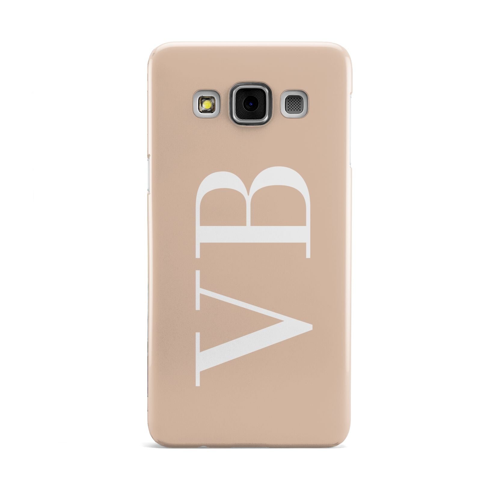 Nude And White Personalised Samsung Galaxy A3 Case