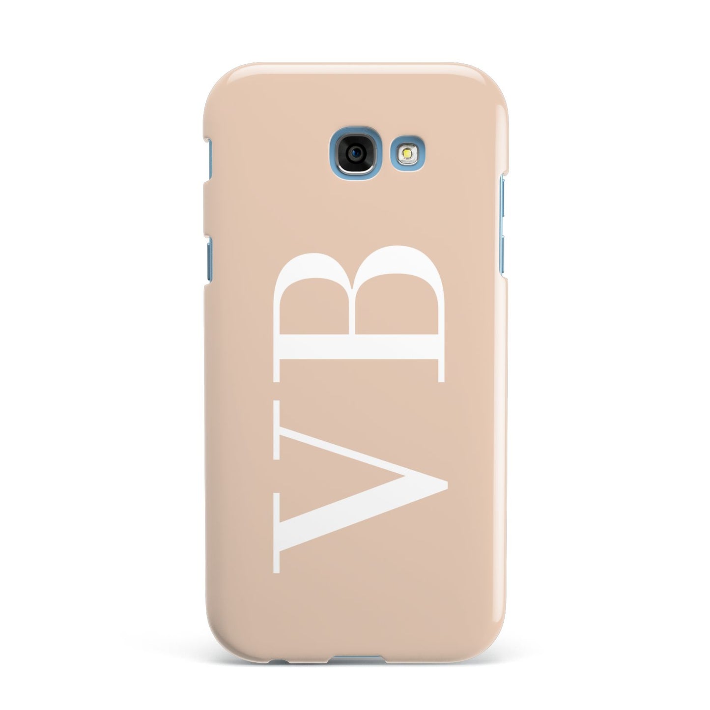 Nude And White Personalised Samsung Galaxy A7 2017 Case