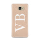 Nude And White Personalised Samsung Galaxy A9 2016 Case on gold phone