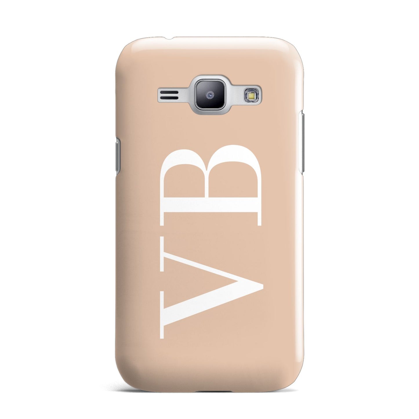 Nude And White Personalised Samsung Galaxy J1 2015 Case
