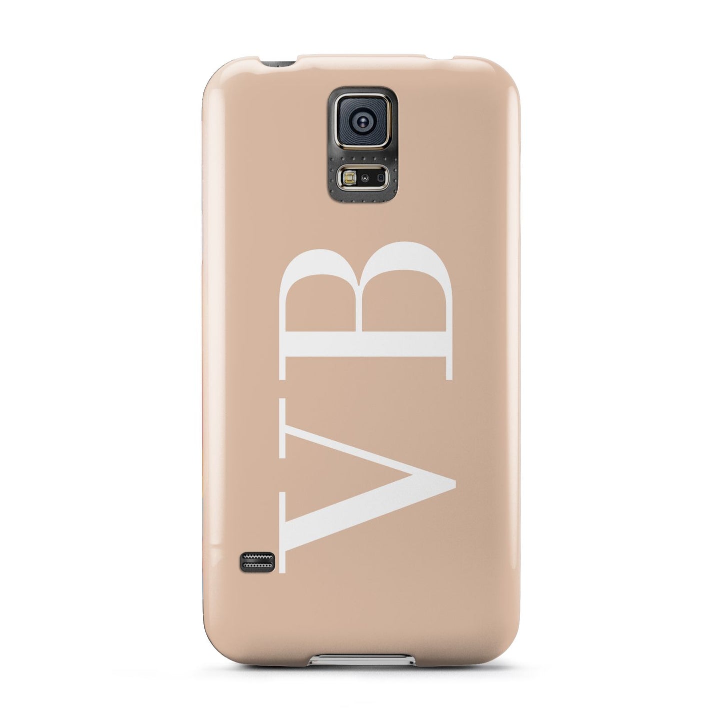 Nude And White Personalised Samsung Galaxy S5 Case