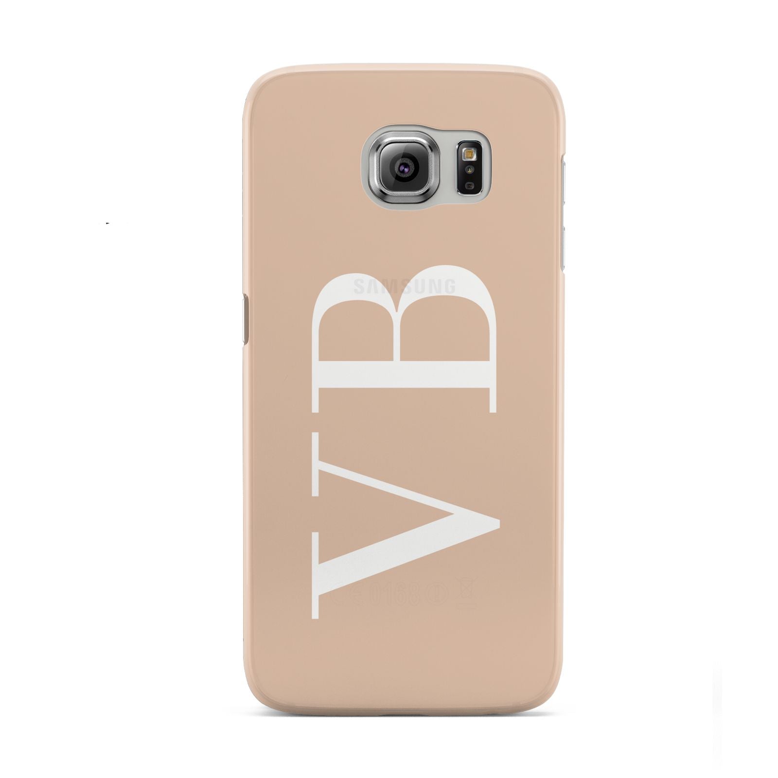 Nude And White Personalised Samsung Galaxy S6 Case