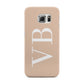 Nude And White Personalised Samsung Galaxy S6 Edge Case