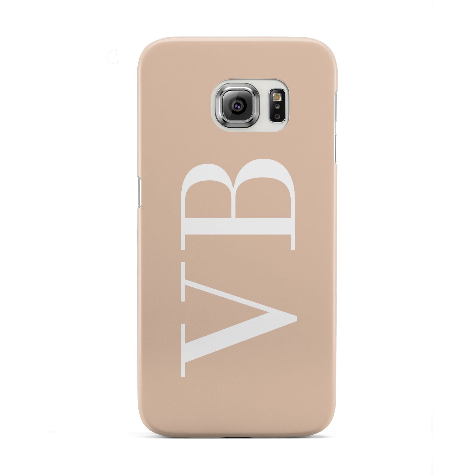 Nude And White Personalised Samsung Galaxy S6 Edge Case