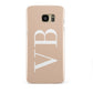 Nude And White Personalised Samsung Galaxy S7 Edge Case
