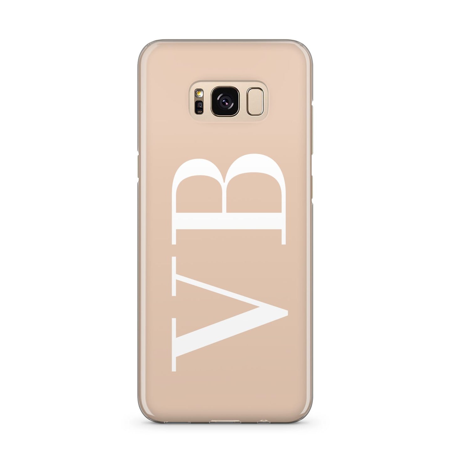 Nude And White Personalised Samsung Galaxy S8 Plus Case