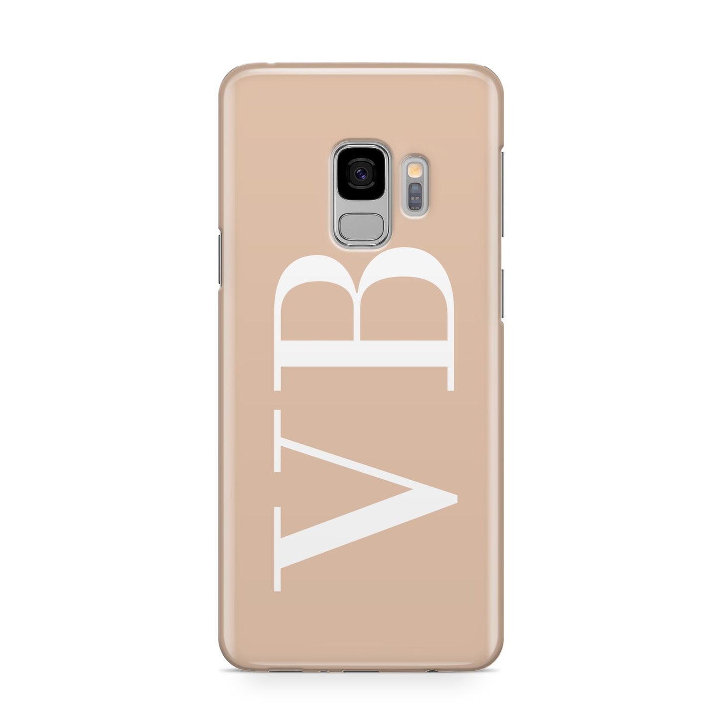 Nude And White Personalised Samsung Galaxy S9 Case