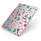 Nutcracker Apple iPad Case on Silver iPad Side View