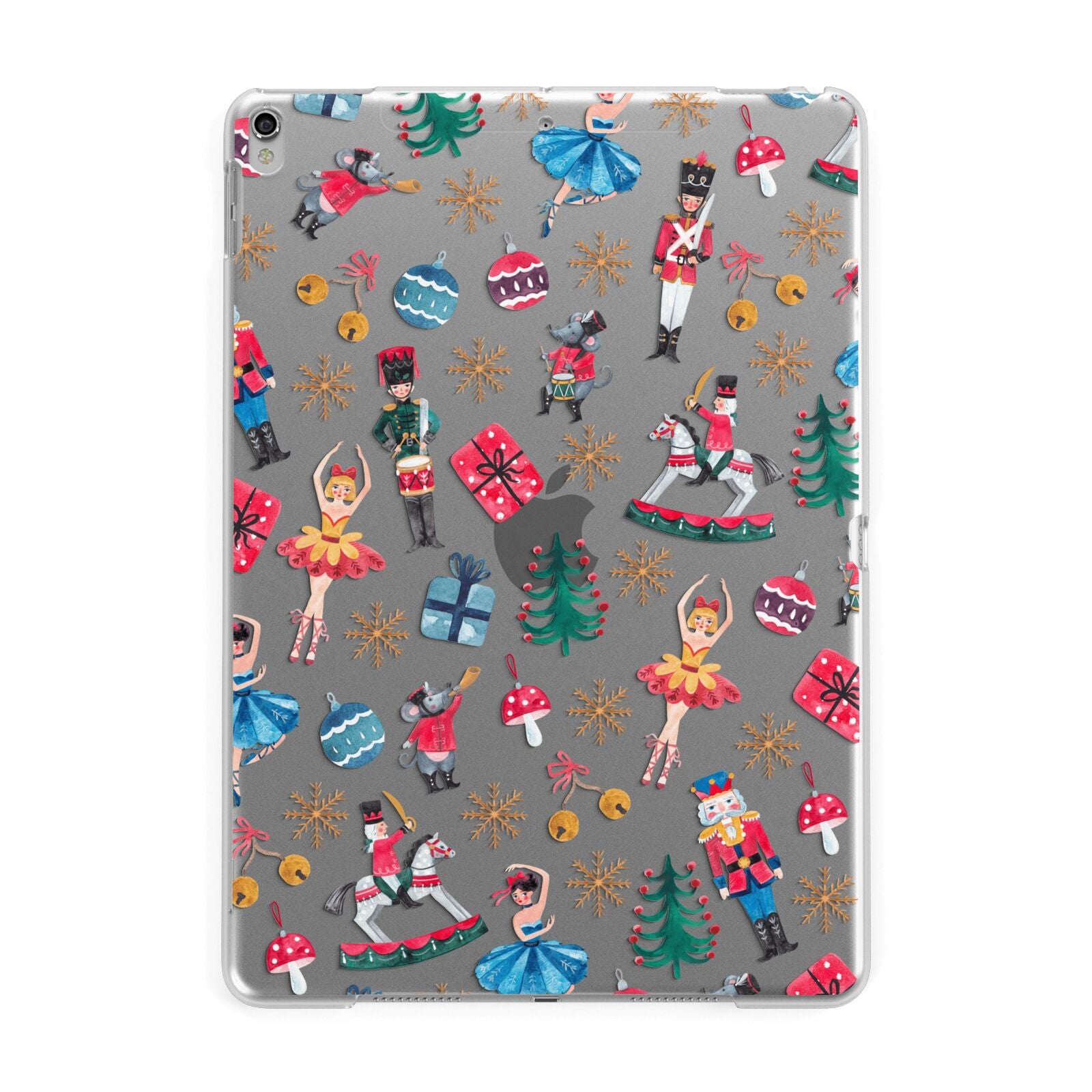 Nutcracker Apple iPad Silver Case