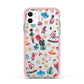 Nutcracker Apple iPhone 11 in White with Pink Impact Case