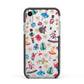 Nutcracker Apple iPhone XR Impact Case Black Edge on Silver Phone