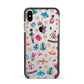 Nutcracker Apple iPhone Xs Max Impact Case Black Edge on Silver Phone