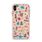 Nutcracker Apple iPhone Xs Max Impact Case Pink Edge on Gold Phone